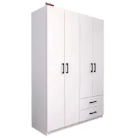 Dulap Nex Home 26-01-01 120 x 47 x 180 / PAL / White photo 2