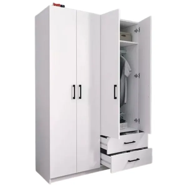 Dulap Nex Home 26-01-01 120 x 47 x 180 / PAL / White photo 3