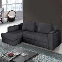 Canapea de colț Modern Soft Alaska 10 (5727209) Stofă / Dark Gray photo 3