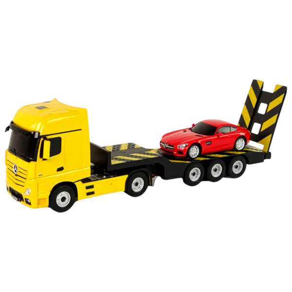 Грузовик Rastar Mercedes-Benz Antos 74920 8 км/ч / 2.4 ГГц / Серый Желтый photo 1 Грузовик Rastar Mercedes-Benz Antos 74920 8 км/ч / 2.4 ГГц / Серый Желтый photo 1