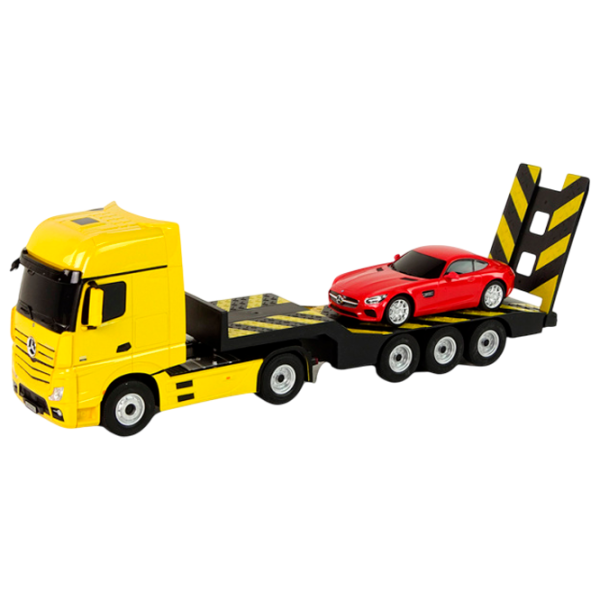 Грузовик Rastar Mercedes-Benz Antos 74920 8 км/ч / 2.4 ГГц / Серый Желтый photo 1 Грузовик Rastar Mercedes-Benz Antos 74920 8 км/ч / 2.4 ГГц / Серый Желтый photo 1