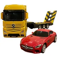 Грузовик Rastar Mercedes-Benz Antos 74920 8 км/ч / 2.4 ГГц / Серый Желтый photo 8