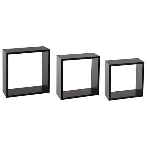 Rafturi Five Fixy MDF / Black photo 1