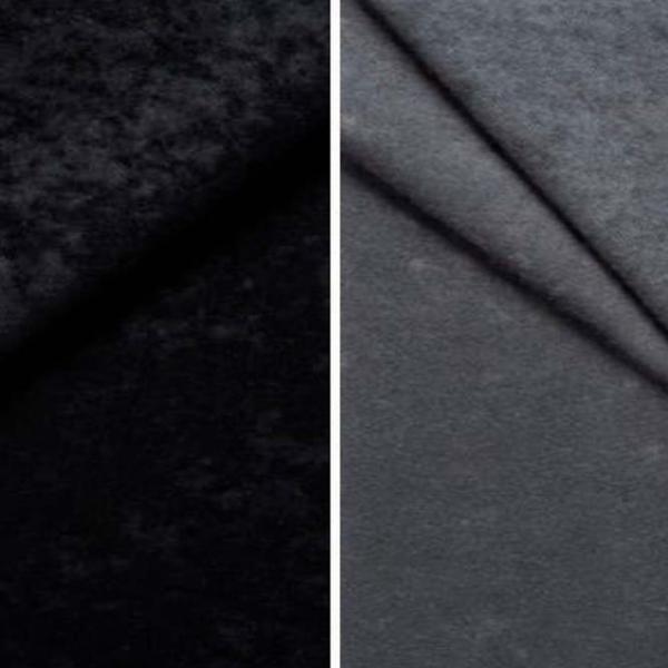 Canapea de colț Space Meble Dallas Right Mikrofaza 15/Mikrofaza 27 (5597147) Microfibră / Black-Silver photo 5