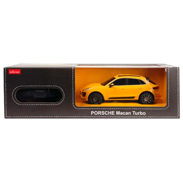Mașină Rastar PORSCHE Macan Turbo 71800 8 km/h / 2.4 GHz / Gray White photo 9