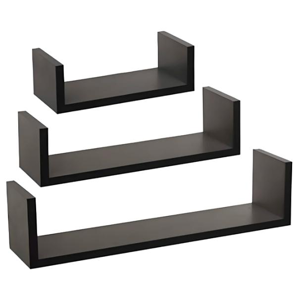 Rafturi Five 50269 MDF / Black photo 1