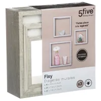 Rafturi Five 50281 MDF / Gray photo 2