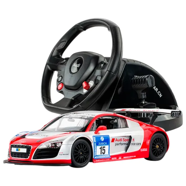 Машинка Rastar Audi R8 LMS Performance 47510-8 8 км/ч / 27 ГГц / Red Белый photo 5