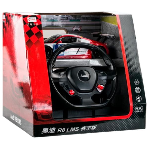 Машинка Rastar Audi R8 LMS Performance 47510-8 8 км/ч / 27 ГГц / Red Белый photo 6