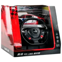 Mașină Rastar Audi R8 LMS Performance 47510-8 8 km/h / 27 MHz / Red White photo 6