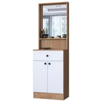 Шкаф для прихожей Mirage Meble P6/M15 ЛДСП / White