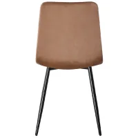 Scaun de bucătărie Yasen DC5012S Stofă/ Gold Black photo 4