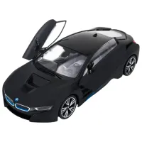 Mașină Rastar BMW i8 50625 10 km/h / 2.4 GHz / Gray Black photo 2