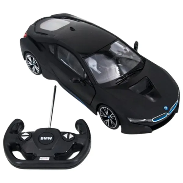 Mașină Rastar BMW i8 50625 10 km/h / 2.4 GHz / Gray Black photo 4 Mașină Rastar BMW i8 50625 10 km/h / 2.4 GHz / Gray Black photo 4