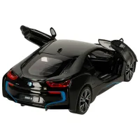 Mașină Rastar BMW i8 50625 10 km/h / 2.4 GHz / Gray Black photo 8