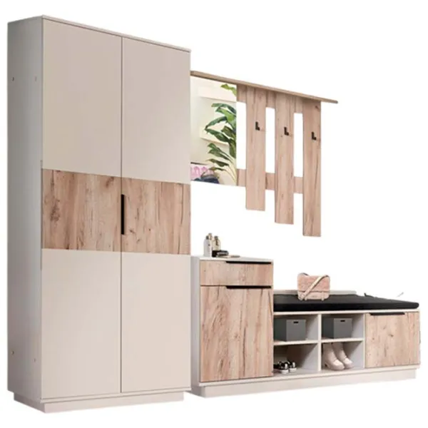 Комплект для прихожей Modern Visit ДСП / Gray Craft Oak photo 1