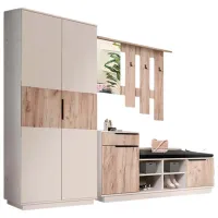 Комплект для прихожей Modern Visit ДСП / Gray Craft Oak