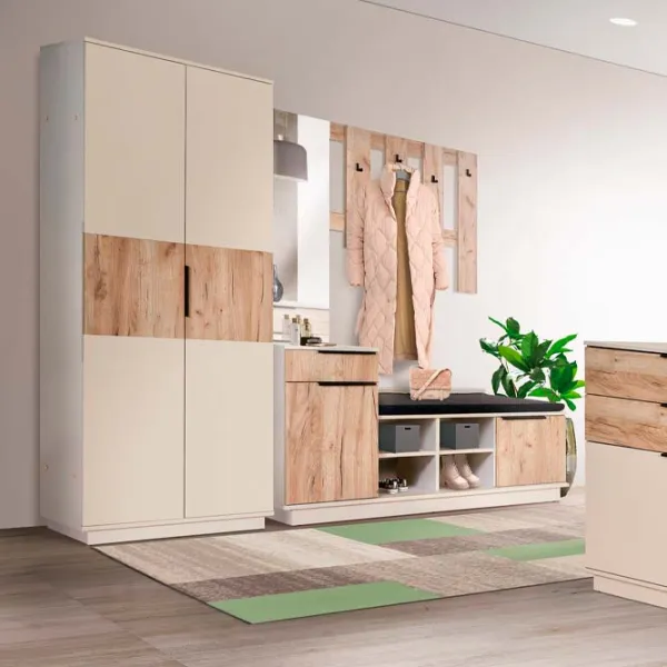 Комплект для прихожей Modern Visit ДСП / Gray Craft Oak photo 5