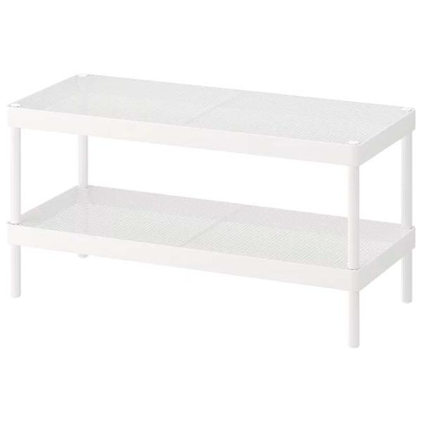 Стеллаж для обуви Ikea Mackapar 40 x 78 x 32см /White /Белый photo 1
