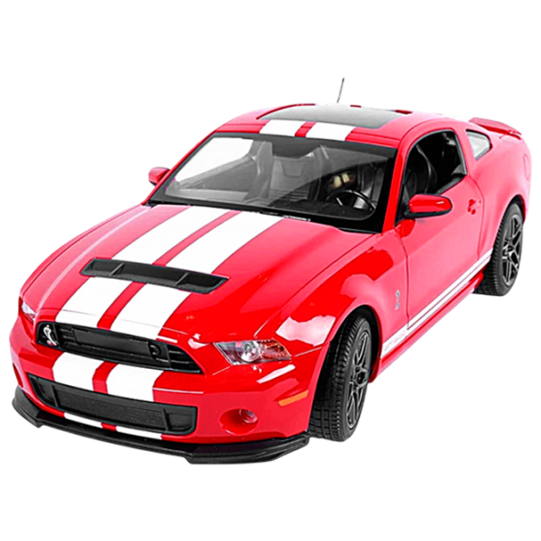 Mașină Rastar Ford Shelby GT500 49400 12 km/h / 27 MHz / White Red photo 1 Mașină Rastar Ford Shelby GT500 49400 12 km/h / 27 MHz / White Red photo 1