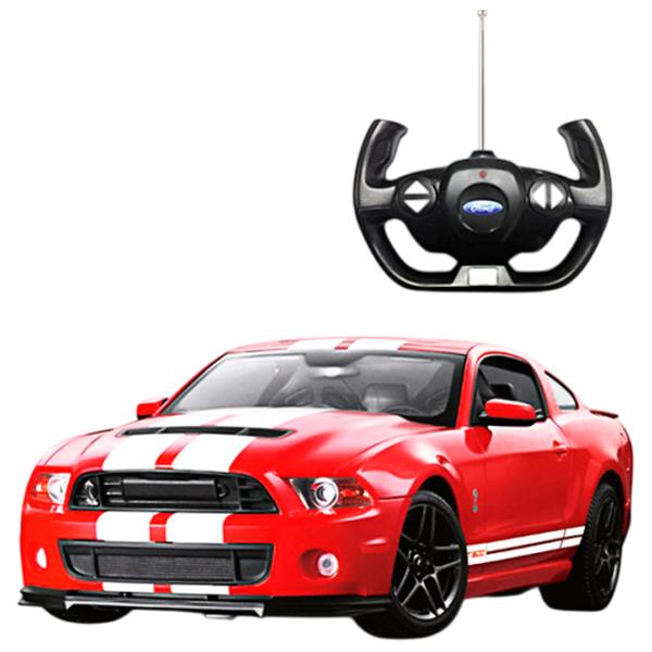 Mașină Rastar Ford Shelby GT500 49400 12 km/h / 27 MHz / White Red photo 8 Mașină Rastar Ford Shelby GT500 49400 12 km/h / 27 MHz / White Red photo 8