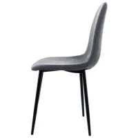 Scaun de bucătărie Yasen С1703 Stofă/ Gray Black photo 3