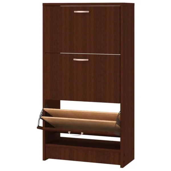 Tumbă pentru încălțăminte Haaus Rin 3D 120.5 x 63 x 30 /Wenge /Wenge photo 2