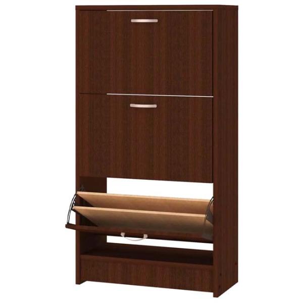 Tumbă pentru încălțăminte Haaus Rin 3D 120.5 x 63 x 30 /Wenge /Wenge photo 2