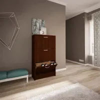 Tumbă pentru încălțăminte Haaus Rin 3D 120.5 x 63 x 30 /Wenge /Wenge photo 3