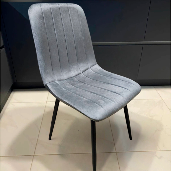 Scaun de bucătărie Yasen С2301 HLR-22 Velur/ Gray Black photo 3 Scaun de bucătărie Yasen С2301 HLR-22 Velur/ Gray Black photo 3