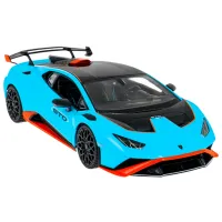 Mașină Rastar Lamborghini Huracan STO 98700 8 km/h / 2.4 GHz / Black Blue photo 2