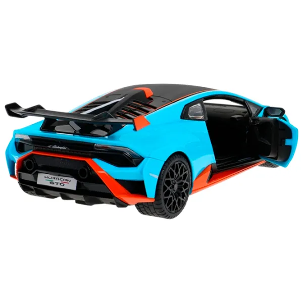 Машинка Rastar Lamborghini Huracan STO 98700 8 км/ч / 2.4 ГГц / Черный Синий photo 3 Машинка Rastar Lamborghini Huracan STO 98700 8 км/ч / 2.4 ГГц / Черный Синий photo 3