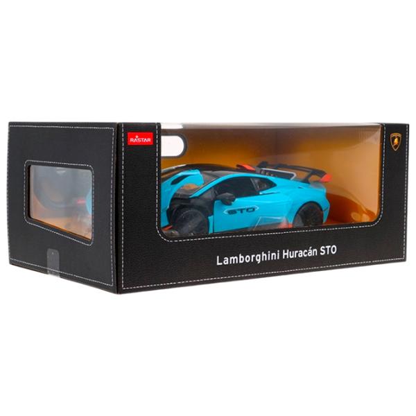 Машинка Rastar Lamborghini Huracan STO 98700 8 км/ч / 2.4 ГГц / Черный Синий photo 6 Машинка Rastar Lamborghini Huracan STO 98700 8 км/ч / 2.4 ГГц / Черный Синий photo 6