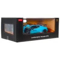 Mașină Rastar Lamborghini Huracan STO 98700 8 km/h / 2.4 GHz / Black Blue photo 6