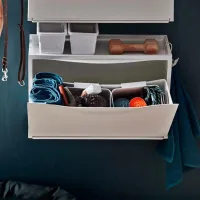 Обувной шкаф Ikea Trones 39 x 52 x 18см /White /Белый photo 6