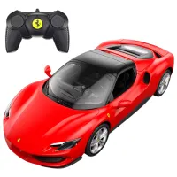 Машинка Rastar Ferrari 296 GTS 94600 10 км/ч / 27 ГГц / Серый Красный photo 2