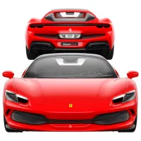 Машинка Rastar Ferrari 296 GTS 94600 10 км/ч / 27 ГГц / Серый Красный photo 3