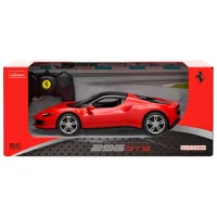 Машинка Rastar Ferrari 296 GTS 94600 10 км/ч / 27 ГГц / Серый Красный photo 6