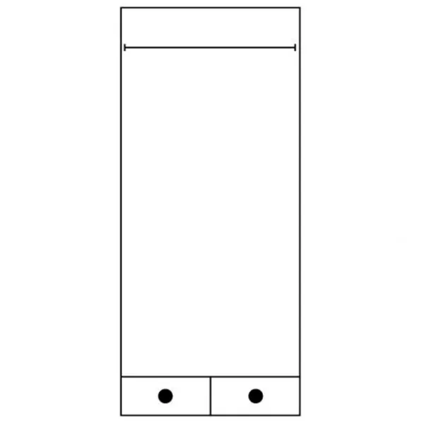 Dulap Drewmax SF122 90 x 57 x 190 / PAL /  photo 2