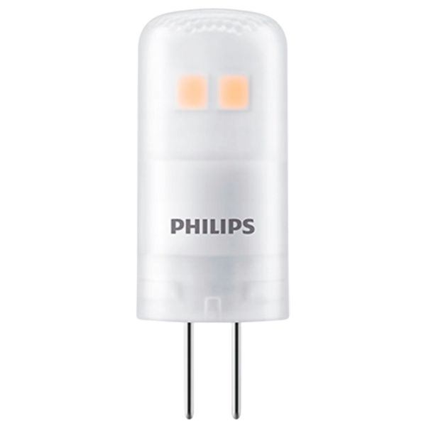 Лампочка светодиодная Philips CorePro LED capsule 929002388902 G4 / 1 Вт / 3000 K / / White photo 1 Лампочка светодиодная Philips CorePro LED capsule 929002388902 G4 / 1 Вт / 3000 K / / White photo 1