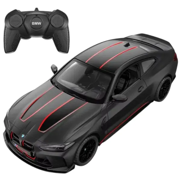 Mașină Rastar BMW M4 CSL 60532 10 km/h / 2.4 GHz / Red Black photo 3 Mașină Rastar BMW M4 CSL 60532 10 km/h / 2.4 GHz / Red Black photo 3