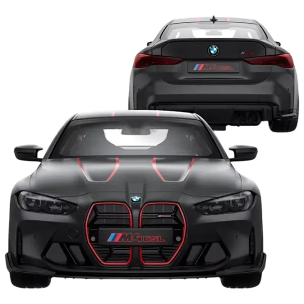 Mașină Rastar BMW M4 CSL 60532 10 km/h / 2.4 GHz / Red Black photo 4 Mașină Rastar BMW M4 CSL 60532 10 km/h / 2.4 GHz / Red Black photo 4