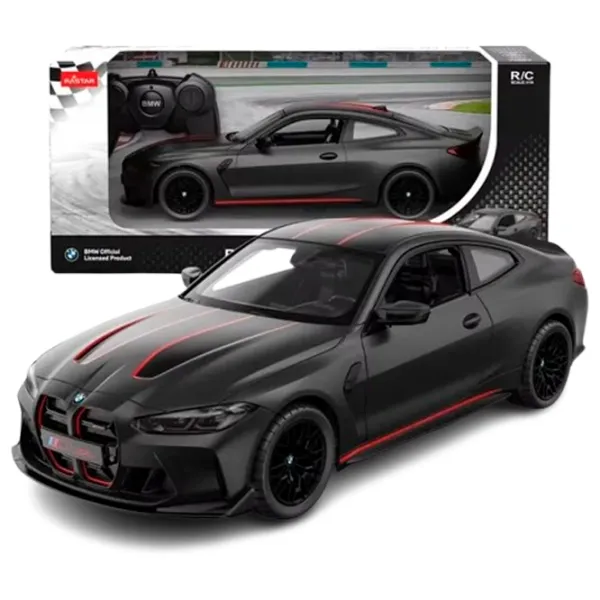 Mașină Rastar BMW M4 CSL 60532 10 km/h / 2.4 GHz / Red Black photo 5 Mașină Rastar BMW M4 CSL 60532 10 km/h / 2.4 GHz / Red Black photo 5