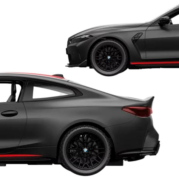 Mașină Rastar BMW M4 CSL 60532 10 km/h / 2.4 GHz / Red Black photo 6 Mașină Rastar BMW M4 CSL 60532 10 km/h / 2.4 GHz / Red Black photo 6