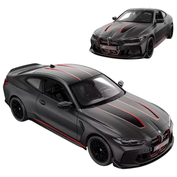 Mașină Rastar BMW M4 CSL 60532 10 km/h / 2.4 GHz / Red Black photo 8 Mașină Rastar BMW M4 CSL 60532 10 km/h / 2.4 GHz / Red Black photo 8