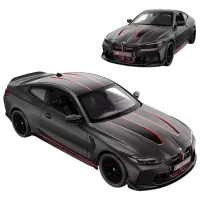 Mașină Rastar BMW M4 CSL 60532 10 km/h / 2.4 GHz / Red Black photo 8