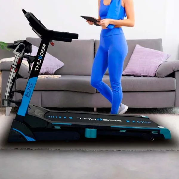 Bandă de alergat Thunder BIONIC-D 16 km/h / 120 kg / Black photo 3 Bandă de alergat Thunder BIONIC-D 16 km/h / 120 kg / Black photo 3
