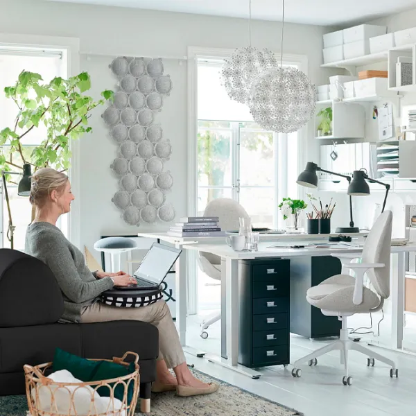 Comodă Ikea Helmer 28 x 69 x 44 / Metal / Black photo 8