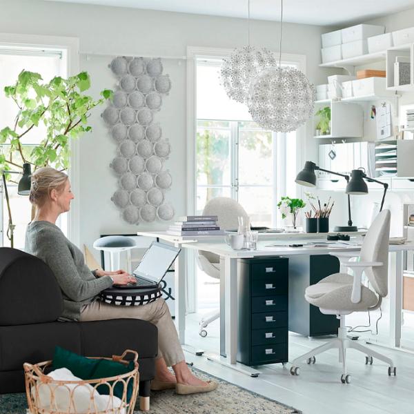 Comodă Ikea Helmer 28 x 69 x 44 / Metal / Black photo 8