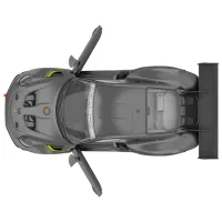 Mașină Rastar Porsche 911 GT2 RS Clubsport 25 60630 8 km/h / 2.4 GHz / Green Black photo 7